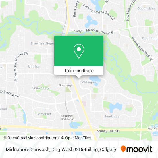 Midnapore Carwash, Dog Wash & Detailing map
