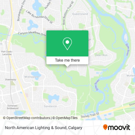 North American Lighting & Sound plan