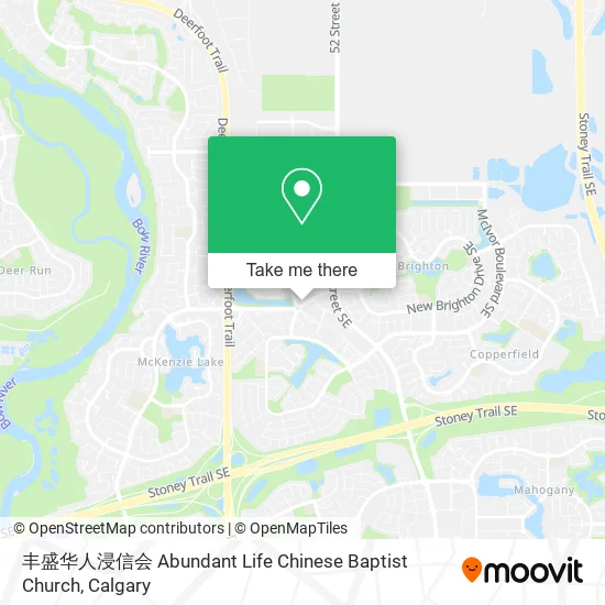 丰盛华人浸信会 Abundant Life Chinese Baptist Church map