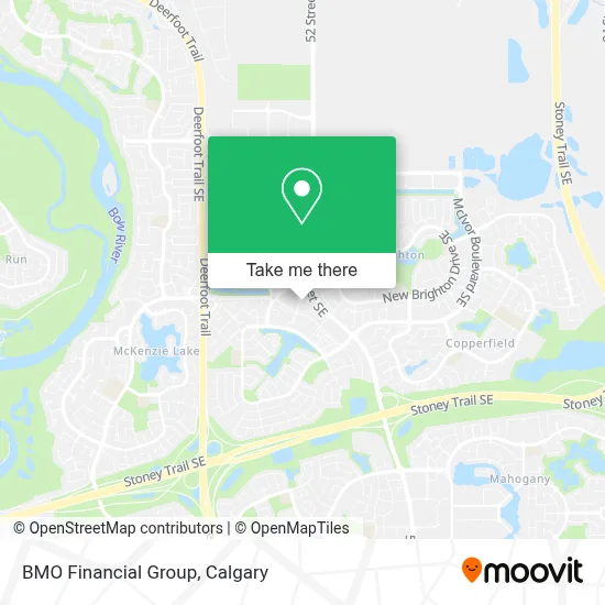 BMO Financial Group map