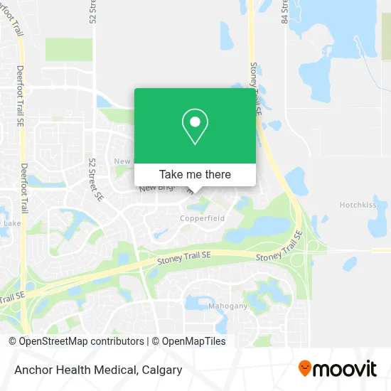 Anchor Health Medical map