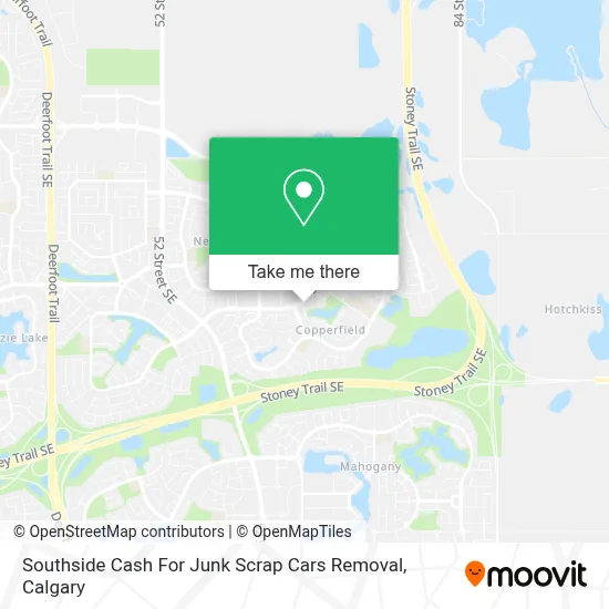 Southside Cash For Junk Scrap Cars Removal map