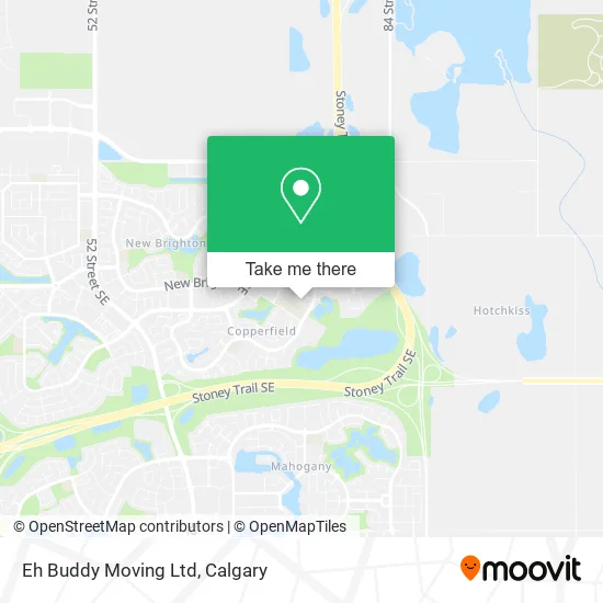 Eh Buddy Moving Ltd map