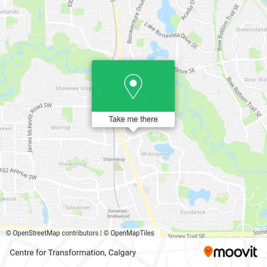 Centre for Transformation map