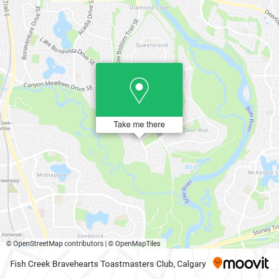 Fish Creek Bravehearts Toastmasters Club map
