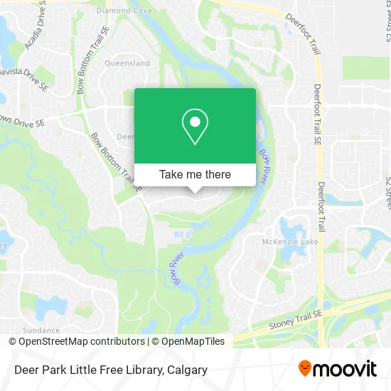 Deer Park Little Free Library map
