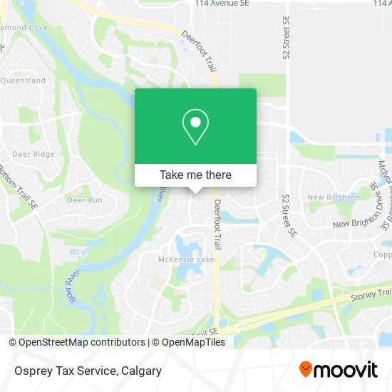 Osprey Tax Service map