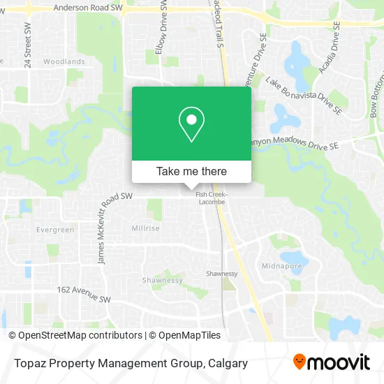 Topaz Property Management Group map