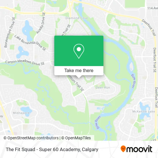 The Fit Squad - Super 60 Academy map