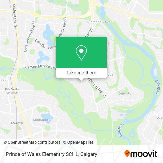 Prince of Wales Elementry SCHL plan