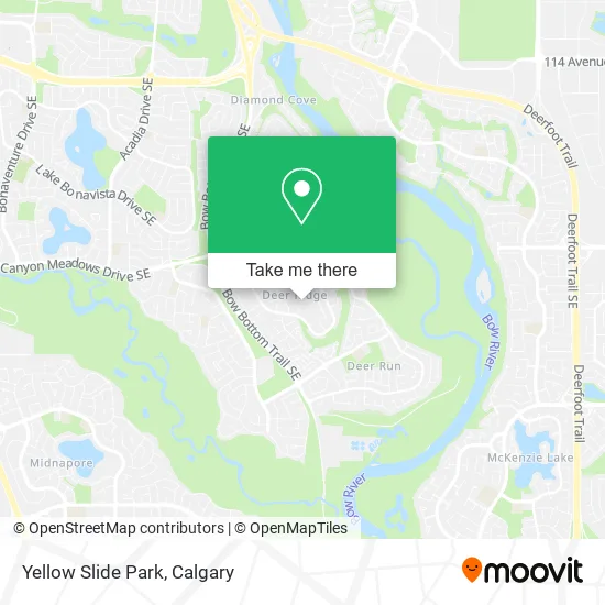 Yellow Slide Park map