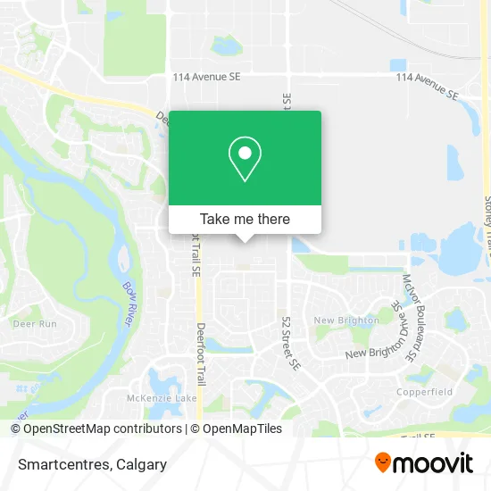 Smartcentres map