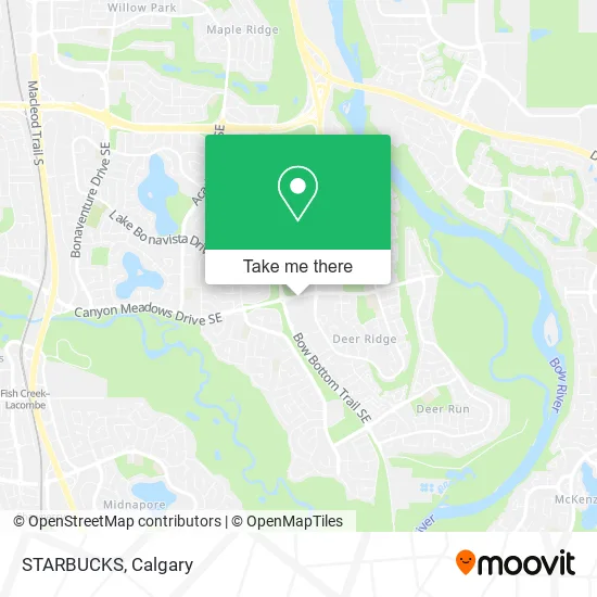 STARBUCKS map