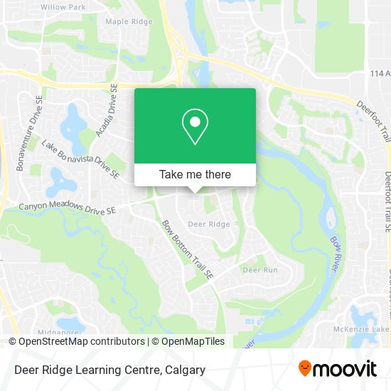 Deer Ridge Learning Centre plan