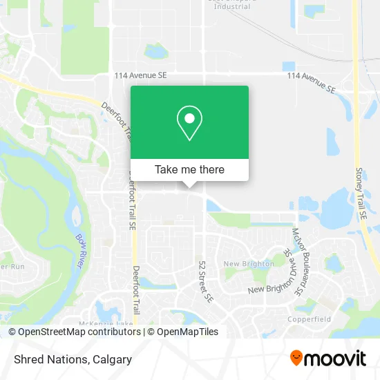 Shred Nations map