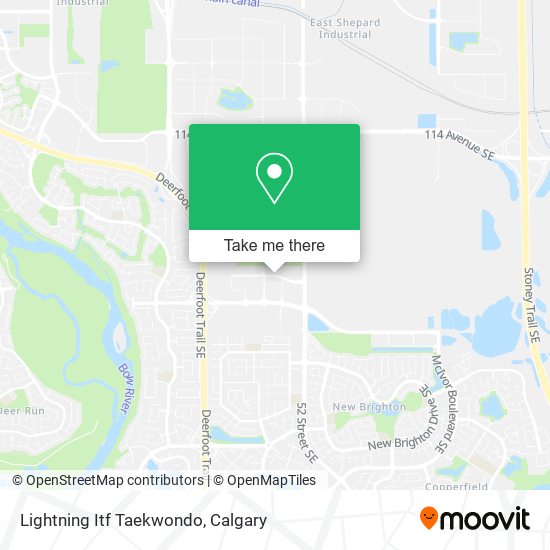 Lightning Itf Taekwondo map