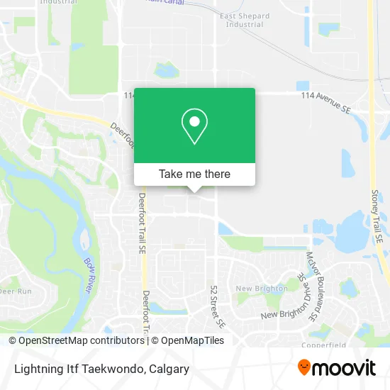 Lightning Itf Taekwondo map