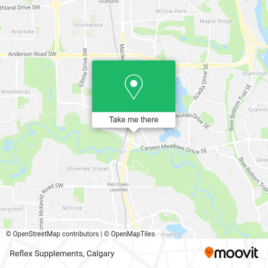 Reflex Supplements map