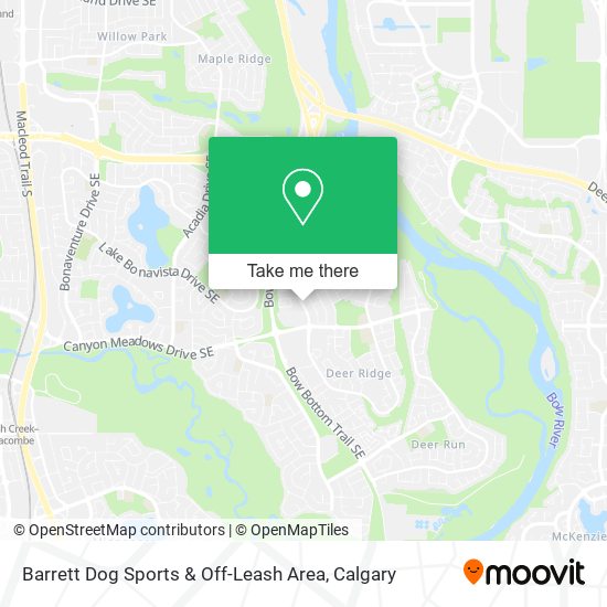 Barrett Dog Sports & Off-Leash Area map