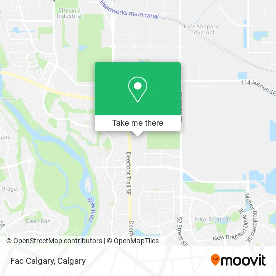 Fac Calgary map
