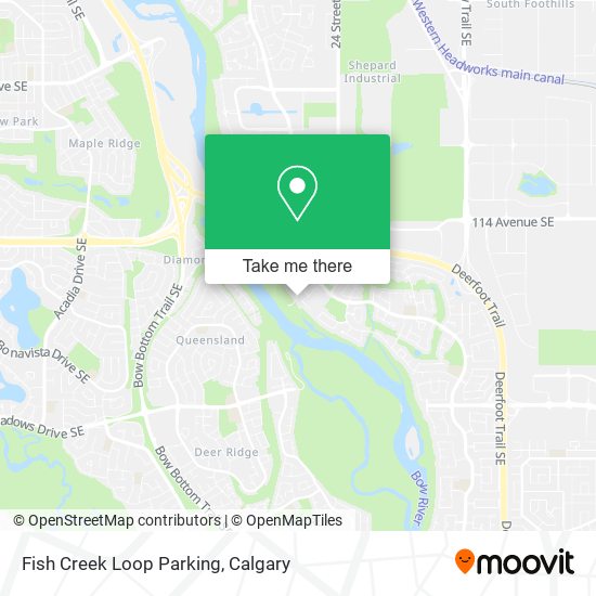 Fish Creek Loop Parking plan