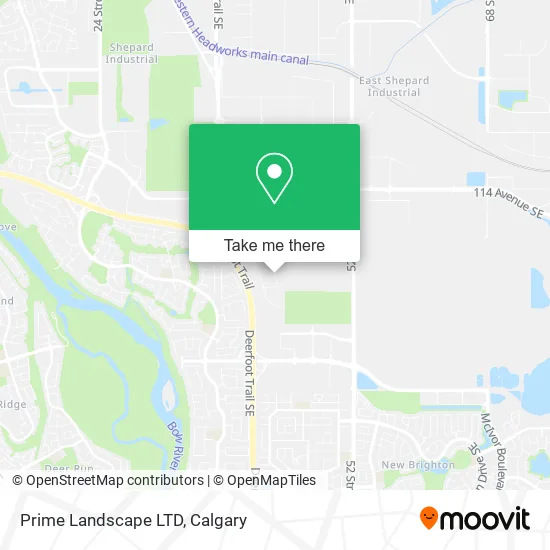 Prime Landscape LTD map