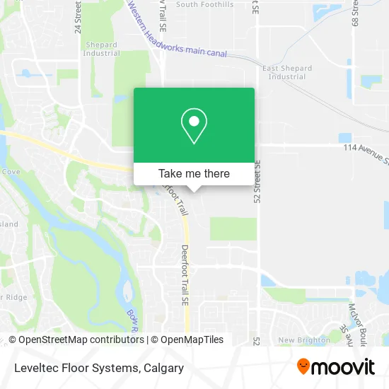 Leveltec Floor Systems map