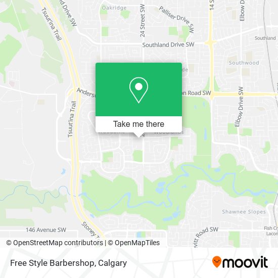 Free Style Barbershop plan