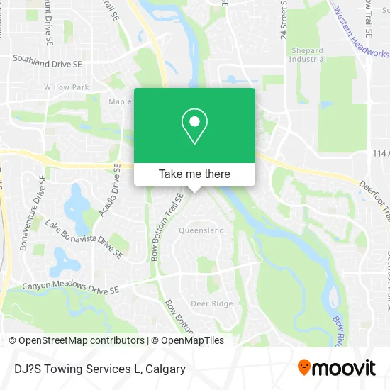 DJ?S Towing Services L map