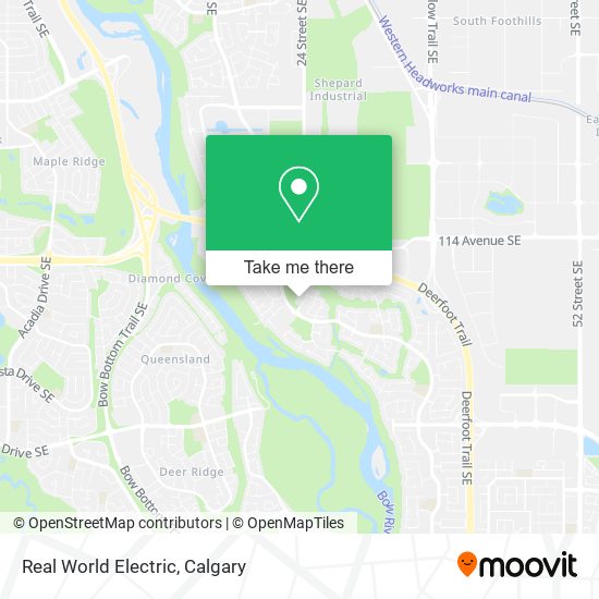 Real World Electric map
