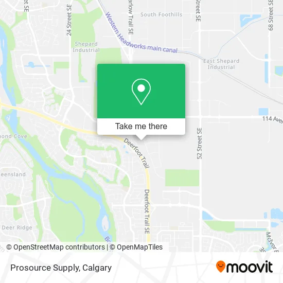 Prosource Supply map
