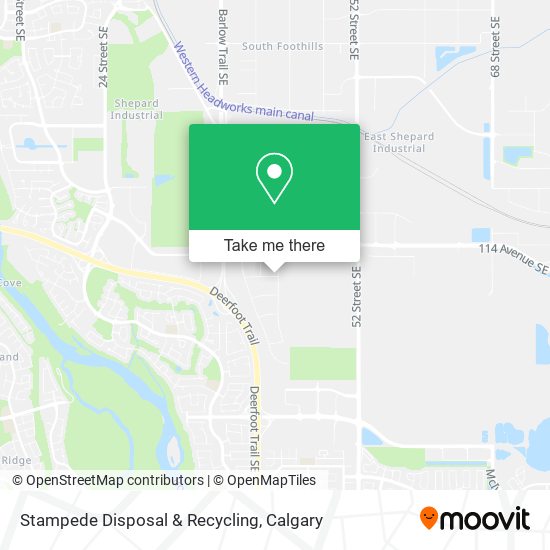 Stampede Disposal & Recycling map