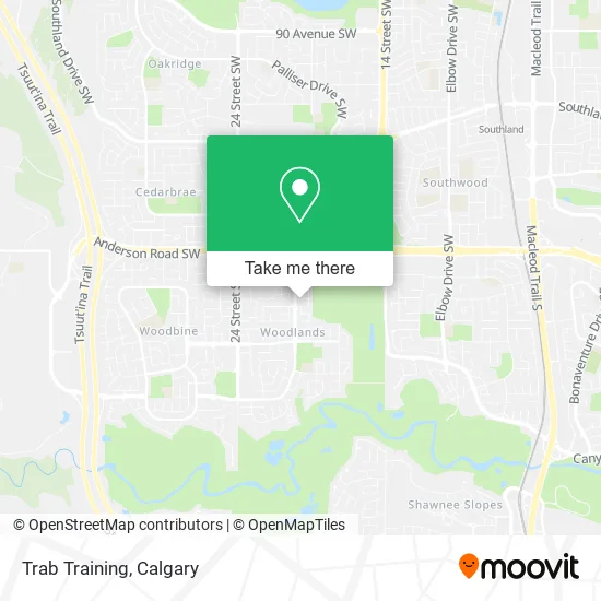 Trab Training map