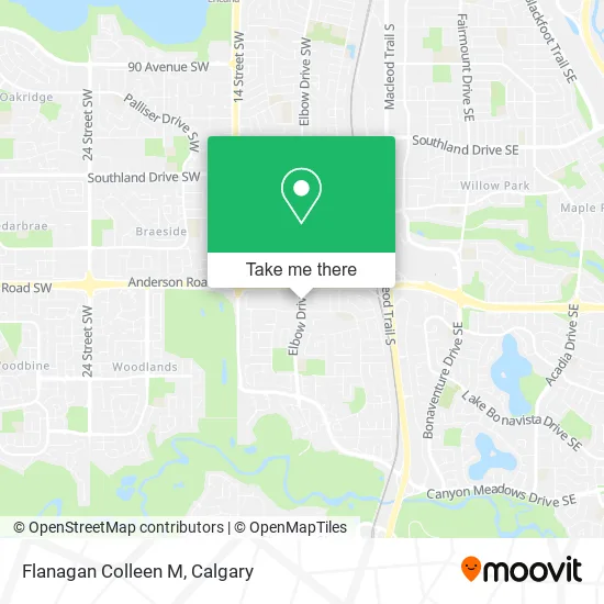 Flanagan Colleen M map