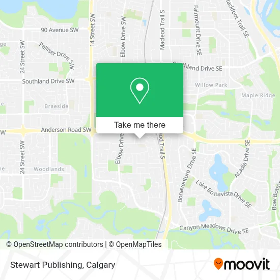 Stewart Publishing map