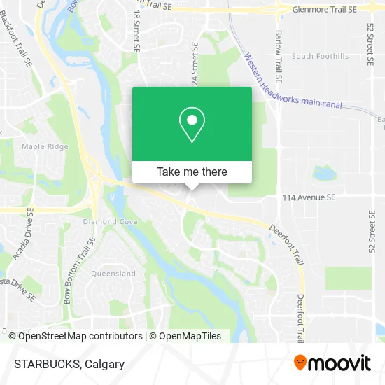 STARBUCKS map