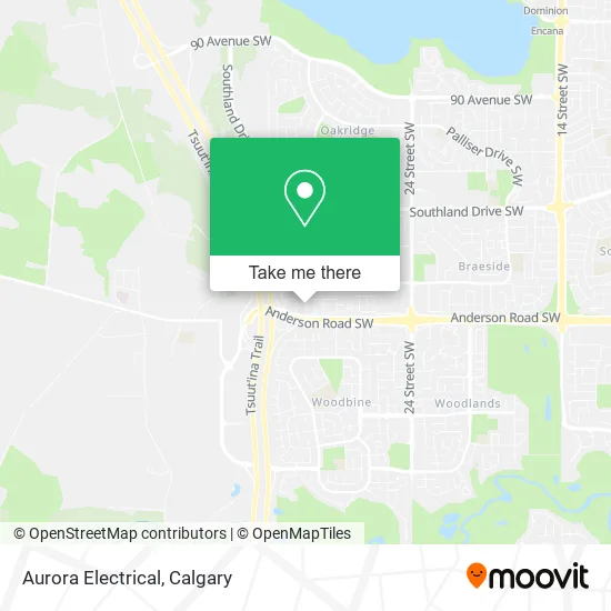 Aurora Electrical map