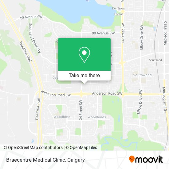 Braecentre Medical Clinic map