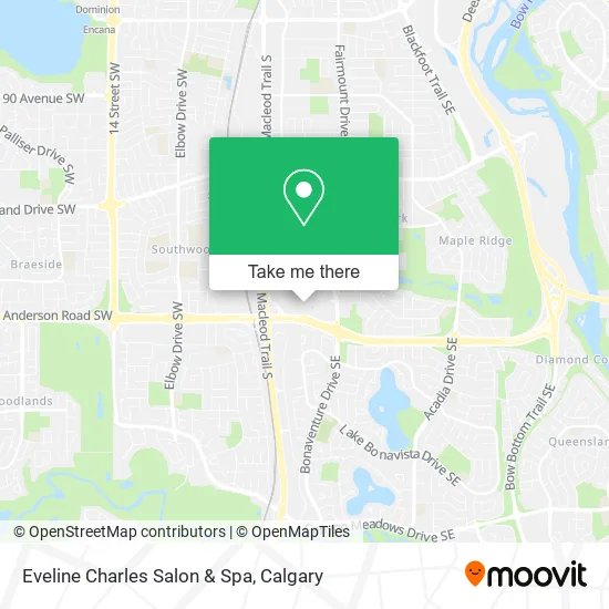 Eveline Charles Salon & Spa map