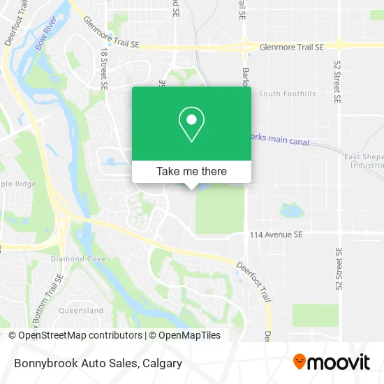 Bonnybrook Auto Sales map