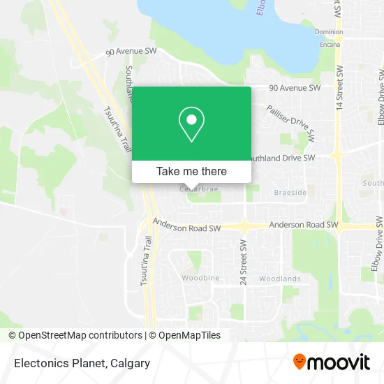 Electonics Planet map