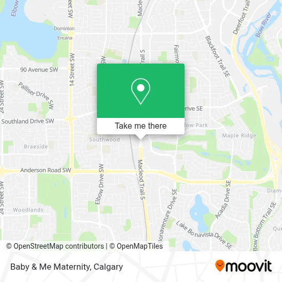 Baby & Me Maternity map