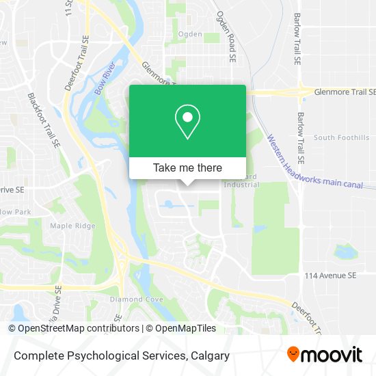 Complete Psychological Services map