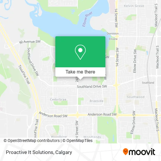 Proactive It Solutions map