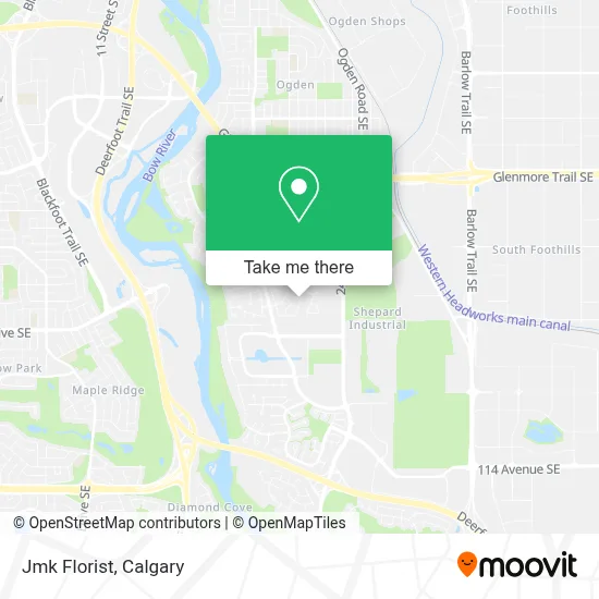 Jmk Florist map