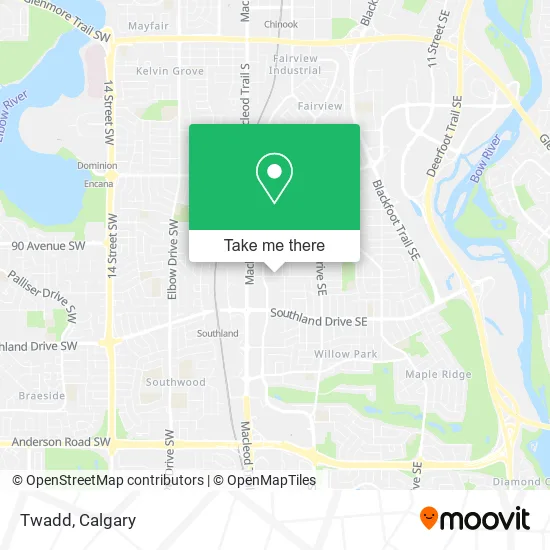 Twadd map