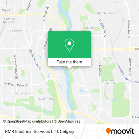 RMR Electrical Services LTD map