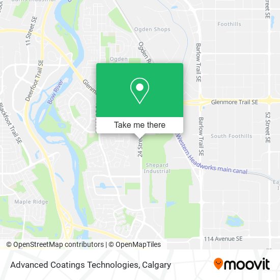 Advanced Coatings Technologies map
