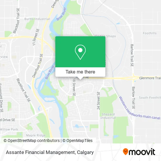 Assante Financial Management map