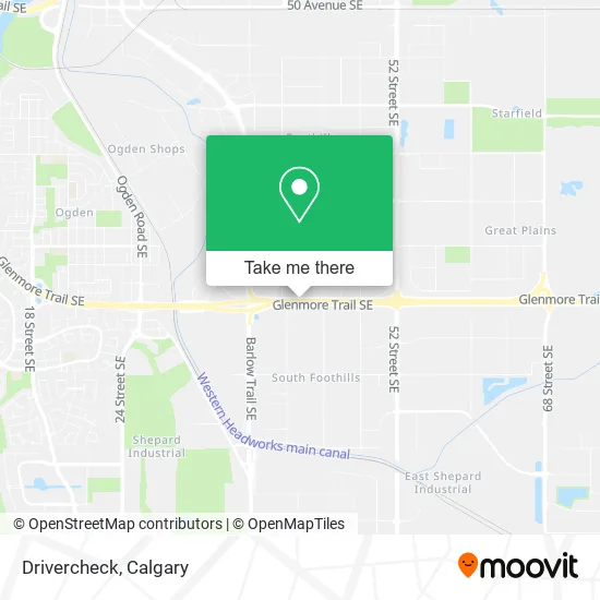 Drivercheck map